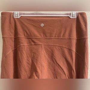 Lululemon brown tan women flare leggings